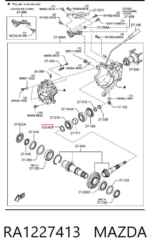  RA1227413 Mazda