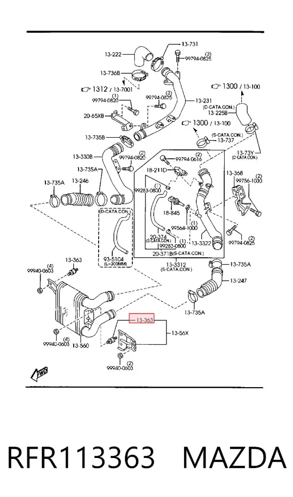  RFR113363 Mazda