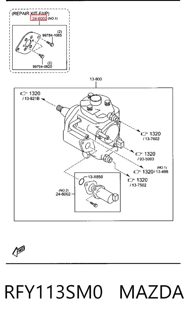  RFY113SM0 Mazda