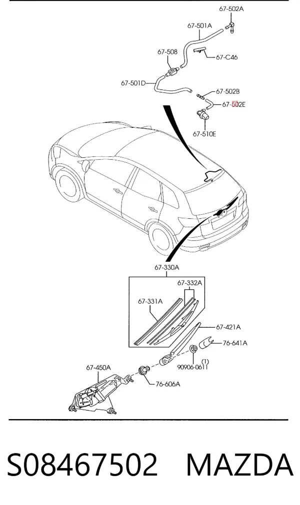  S08467502 Mazda