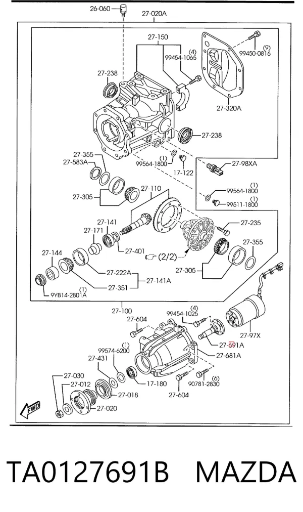  TA0127691B Mazda
