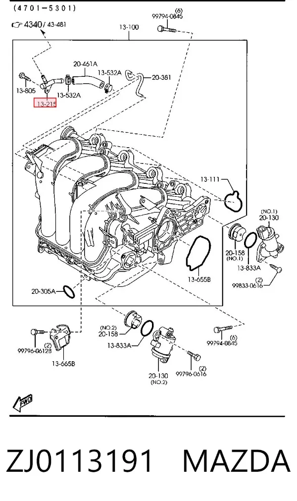  ZJ0113191 Mazda