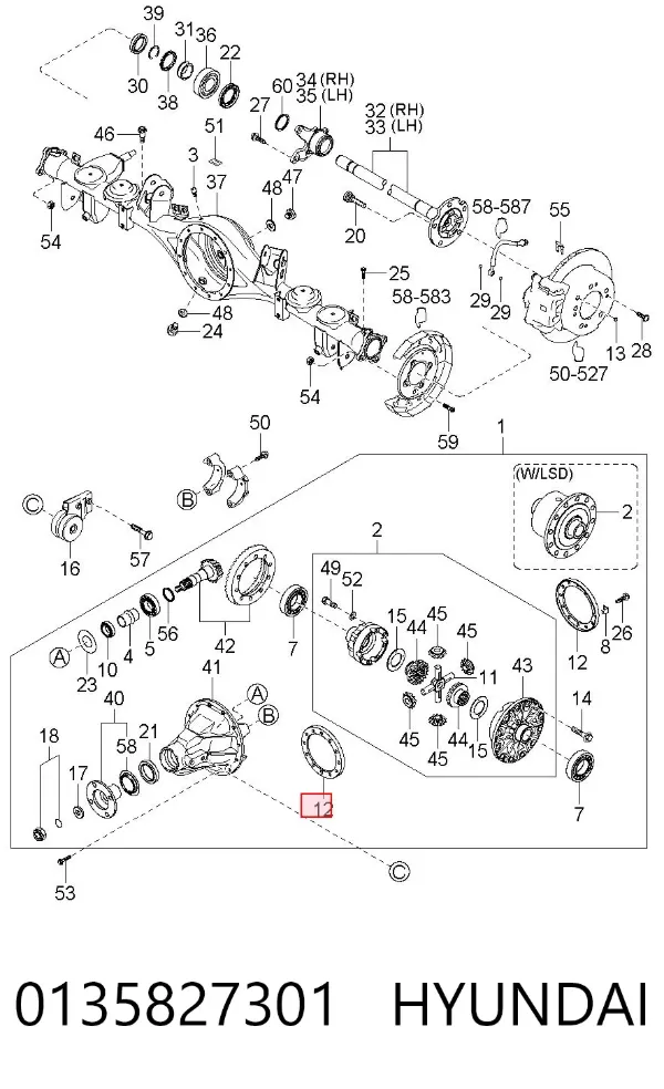  0135827301 Hyundai/Kia