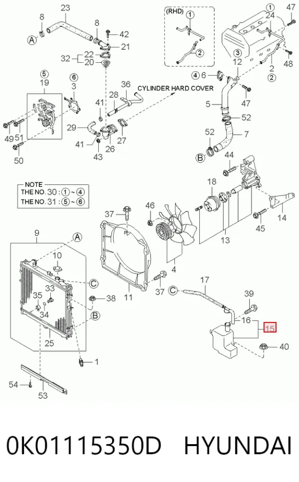 Vaso de expansión KIA Sportage I