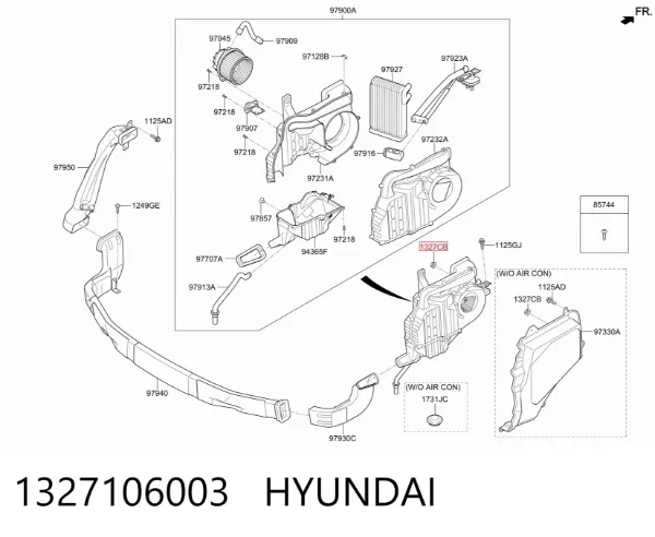  1327106003 Hyundai/Kia