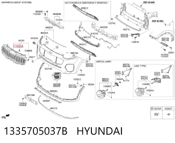  1335705037B Hyundai/Kia