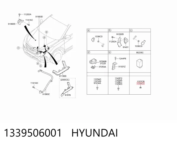  1339506001 Hyundai/Kia