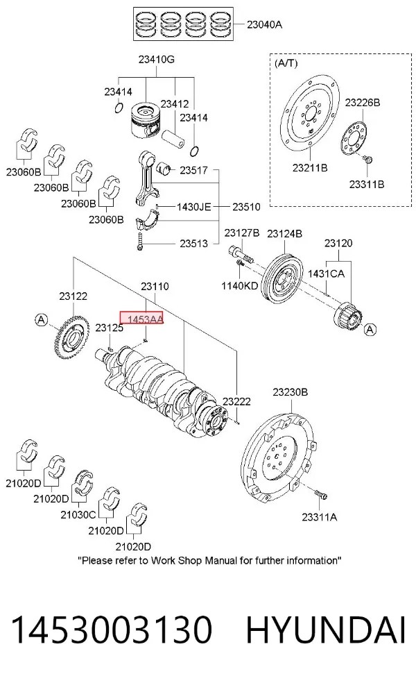  1453003130 Hyundai/Kia