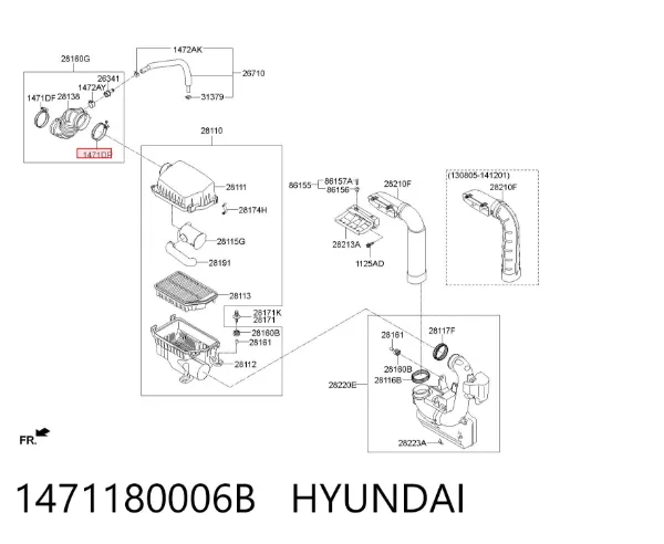  1471180006B Hyundai/Kia