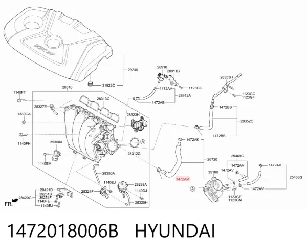  1472018006B Hyundai/Kia