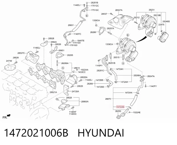  1472021006B Hyundai/Kia