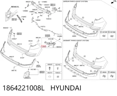 Bombilla HYUNDAI 1864221008L