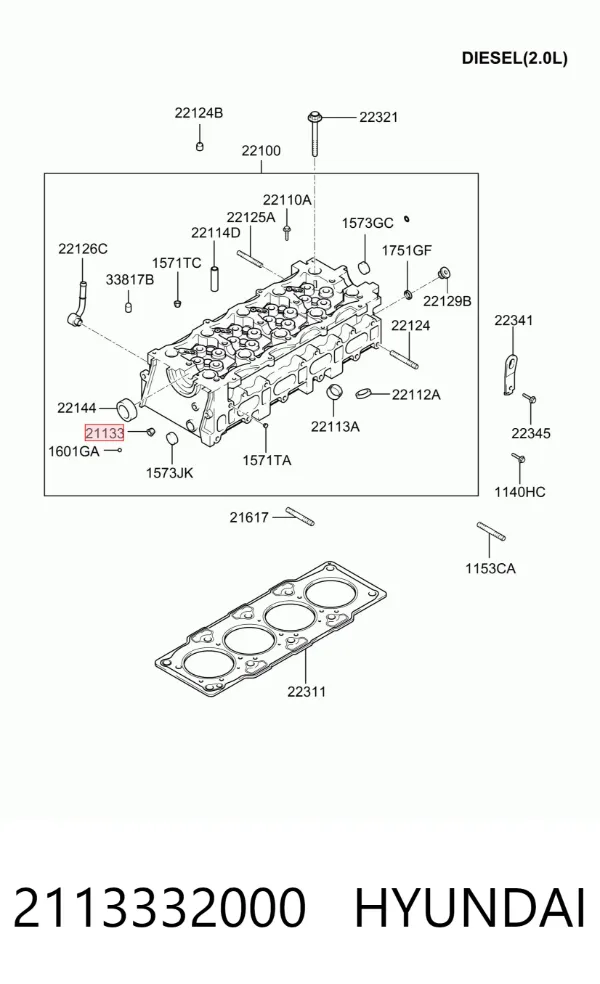  2113332000 Hyundai/Kia