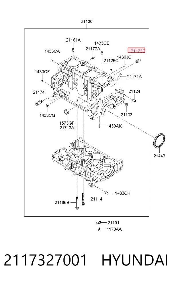  2117327001 Hyundai/Kia