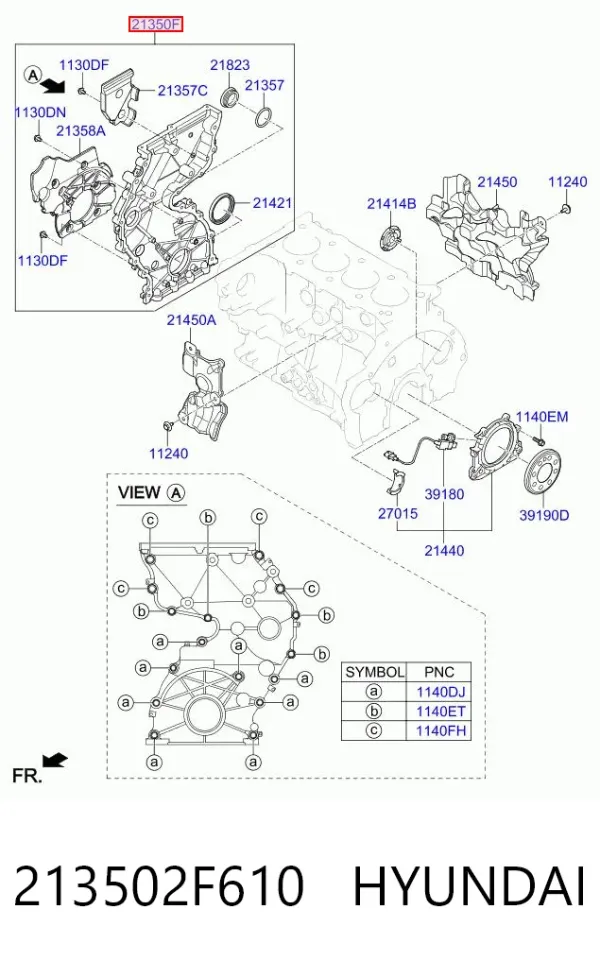  213502F610 Hyundai/Kia