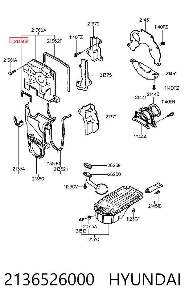  2136526000 Hyundai/Kia