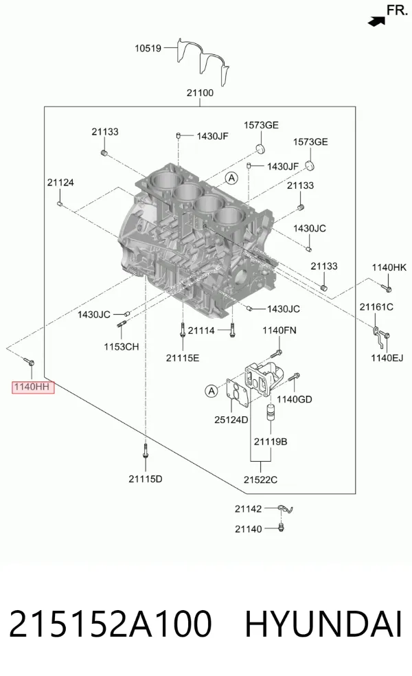  215152A100 Hyundai/Kia