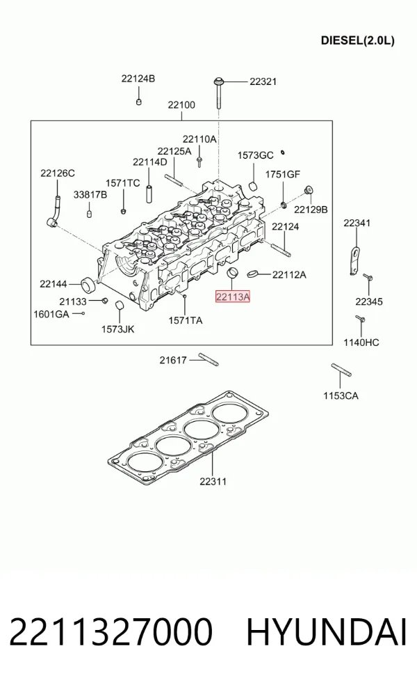 2211327000 Hyundai/Kia