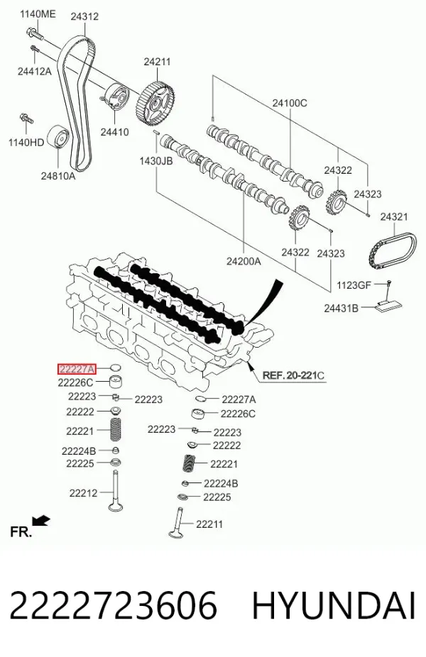  2222723606 Hyundai/Kia