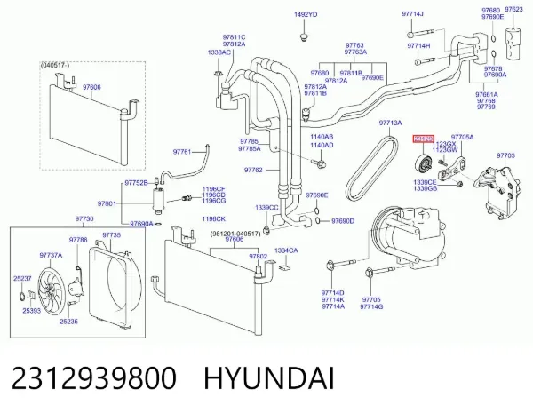  2312939800 Hyundai/Kia
