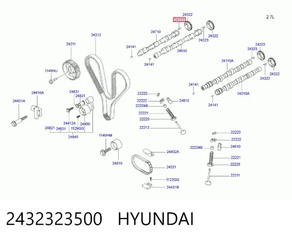  2432323500 Hyundai/Kia