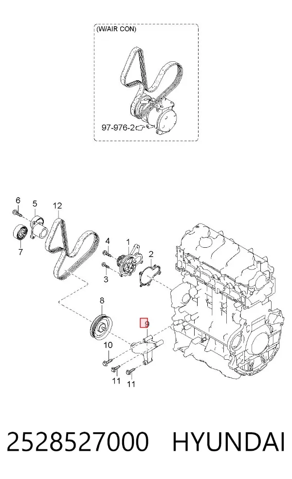  2528527000 Hyundai/Kia