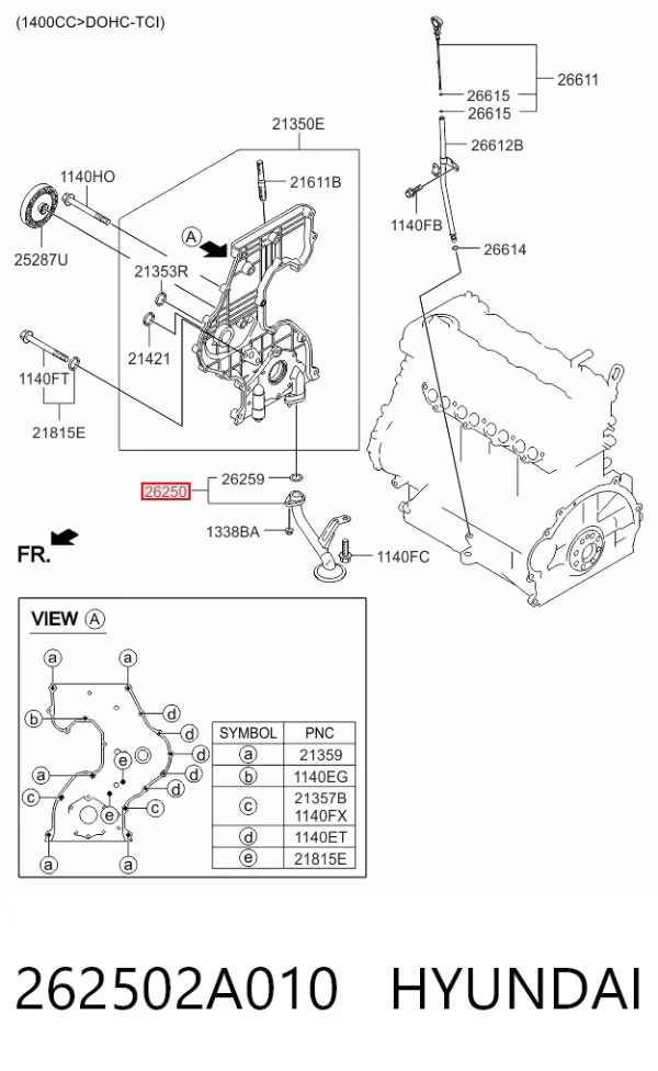  262502A010 Hyundai/Kia