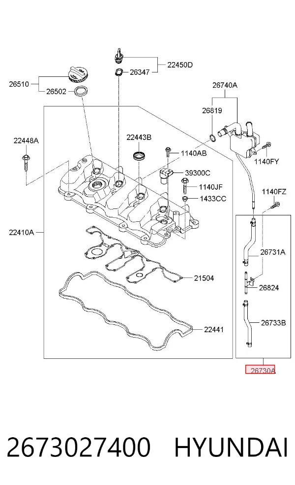  2673027400 Hyundai/Kia