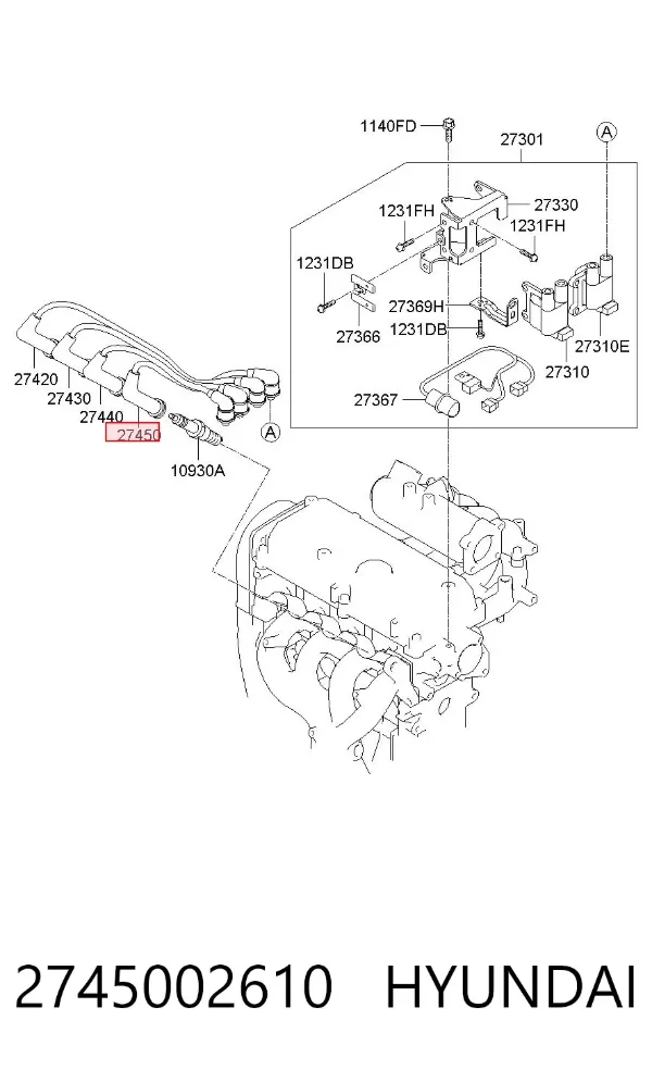  2745002610 Hyundai/Kia