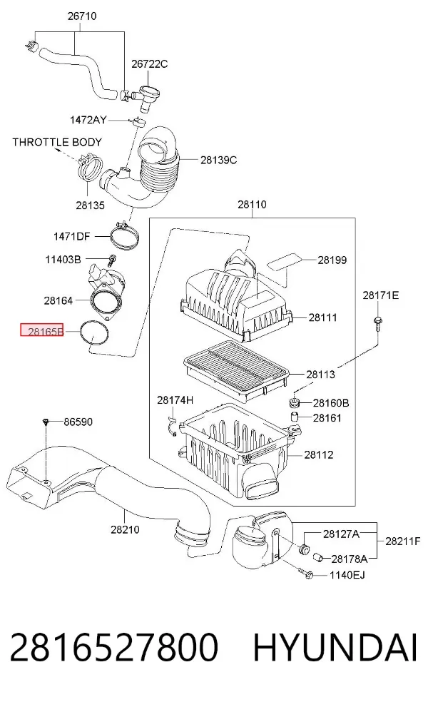  2816527800 Hyundai/Kia