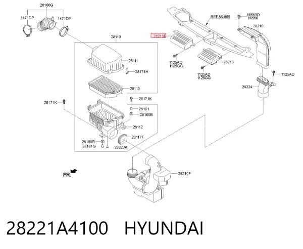  28221A4100 Hyundai/Kia