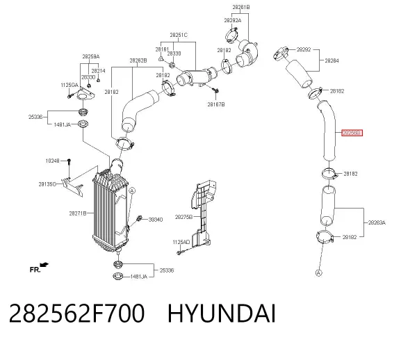  282562F700 Hyundai/Kia