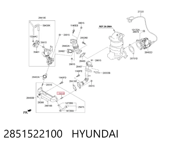  2851522100 Hyundai/Kia