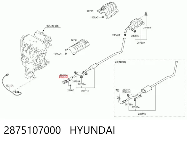  2875107000 Hyundai/Kia