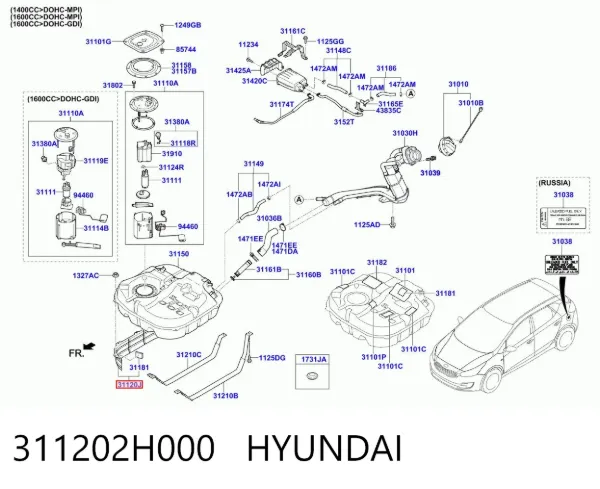  311202H000 Hyundai/Kia