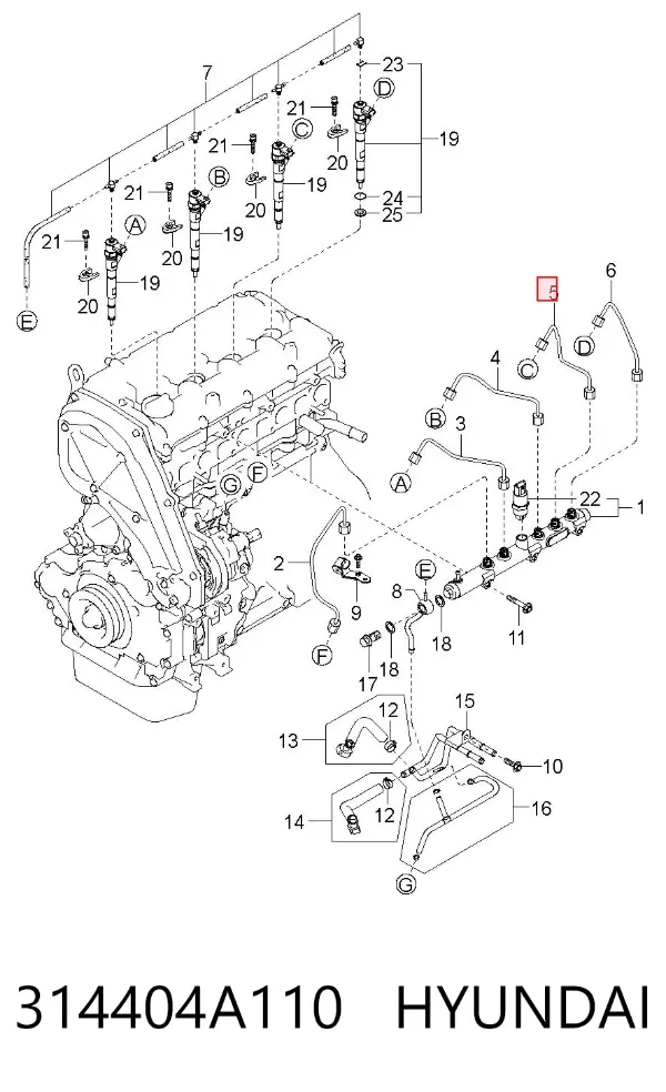  314404A110 Hyundai/Kia