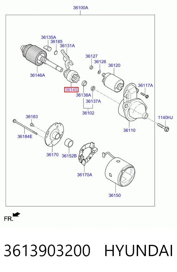Bendix 3613903200 Hyundai/Kia