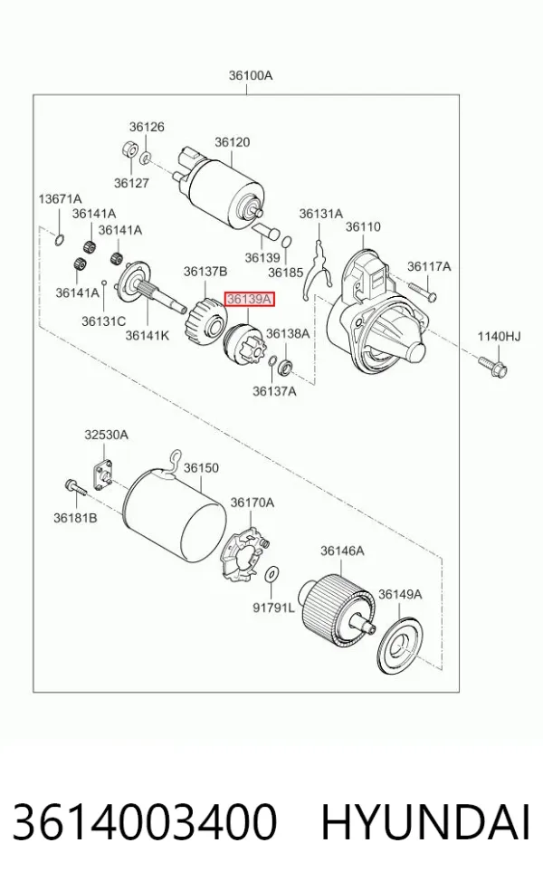 Bendix 3614003400 Hyundai/Kia