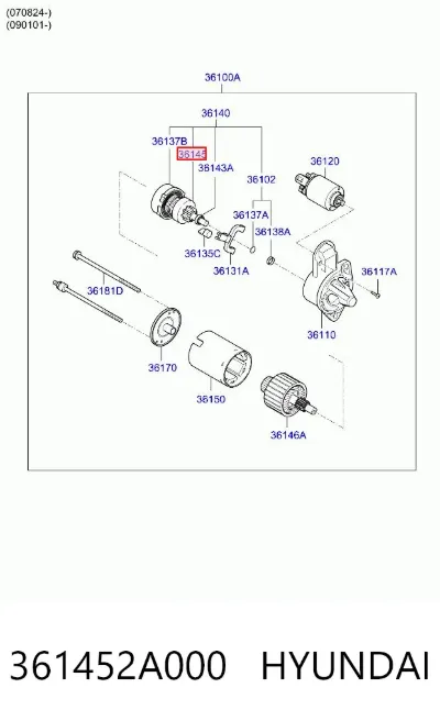 Bendix HYUNDAI 361452A000