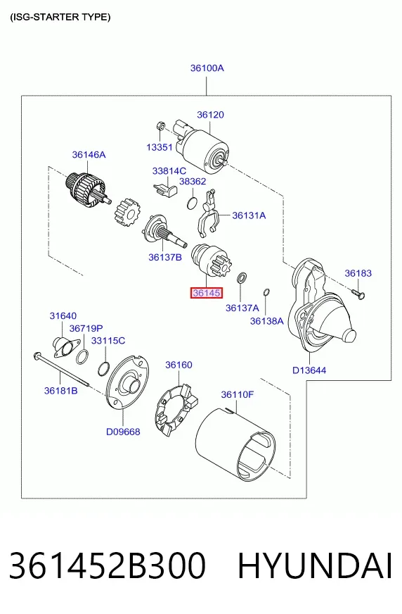Bendix 361452B300 Hyundai/Kia