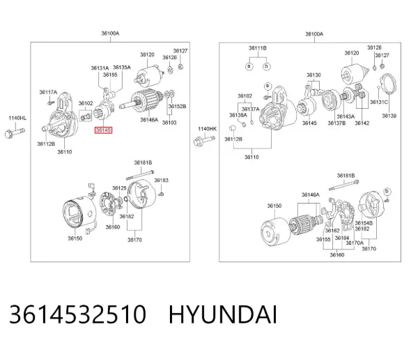 Bendix 3614532510 Hyundai/Kia