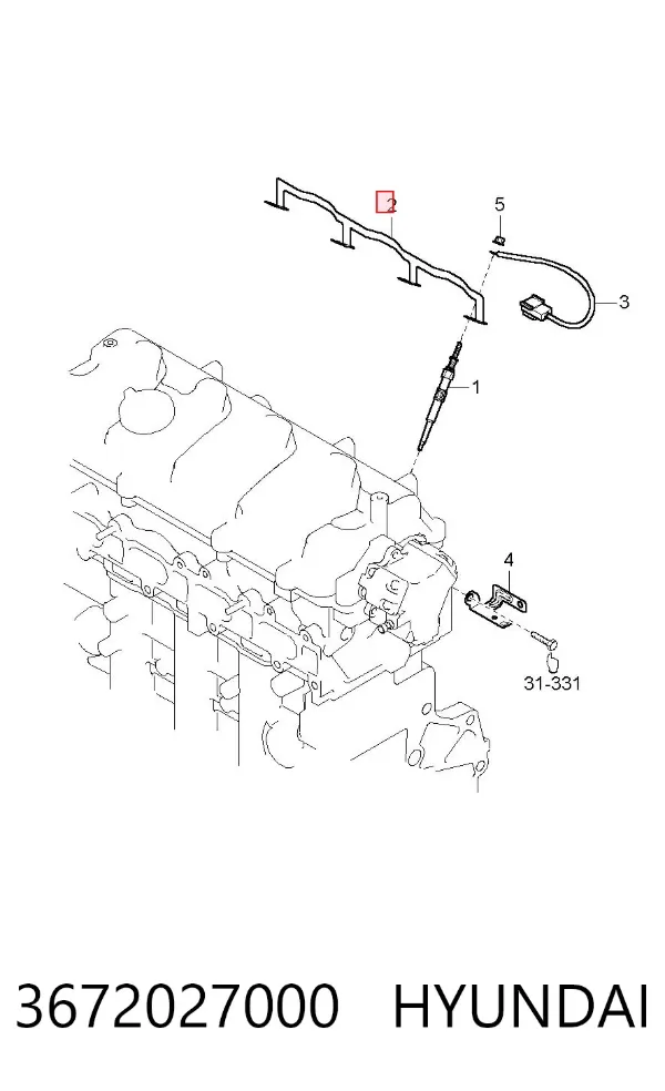 3672027000 Hyundai/Kia