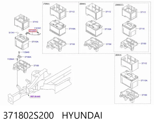  371802S200 Hyundai/Kia