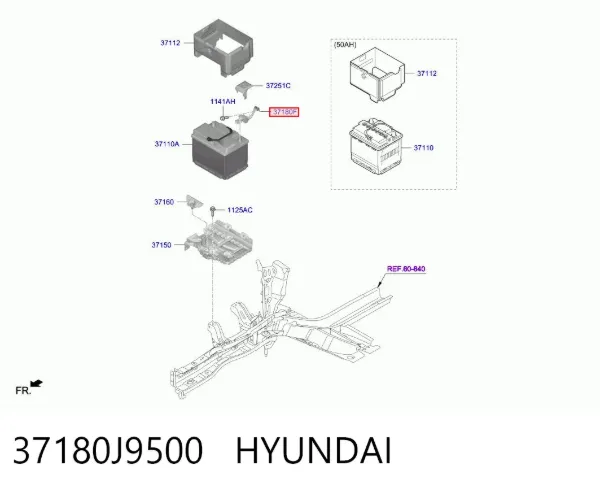  37180J9500 Hyundai/Kia