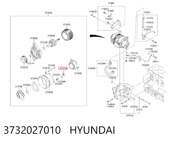  3732027010 Hyundai/Kia