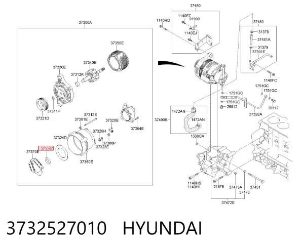  3732527010 Hyundai/Kia