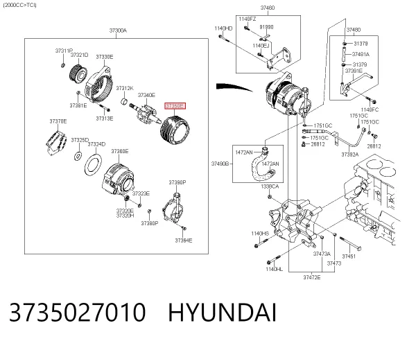  3735027010 Hyundai/Kia