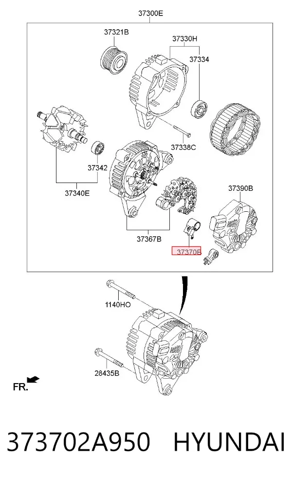  373702A950 Hyundai/Kia
