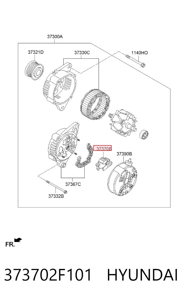 Regulador 373702F101 Hyundai/Kia