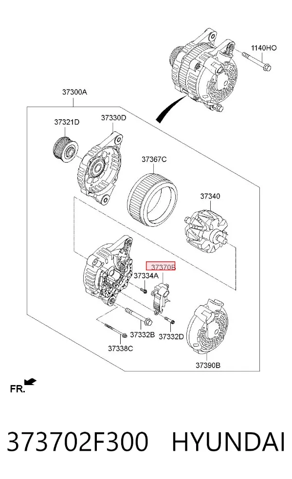Regulador 373702F300 Hyundai/Kia